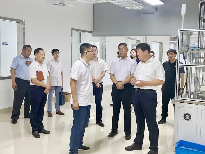 濟(jì)寧市政府黨組成員、一級巡視員張勝明到公司調(diào)研