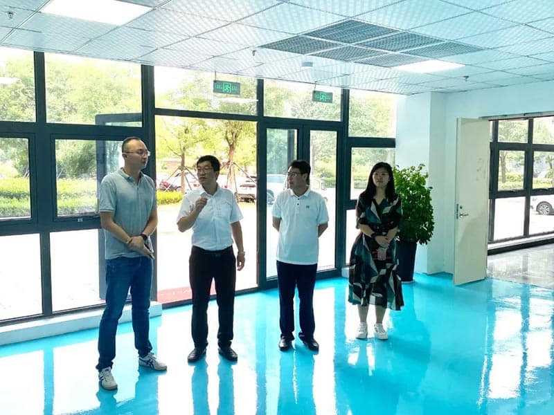 山東魯信創(chuàng)投到公司進(jìn)行項目對接考察